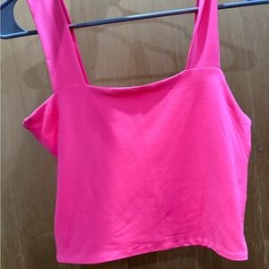 Chic Pink Crop Top for Women